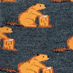 Load image into Gallery viewer, Kids Merino Socks - Beaver
