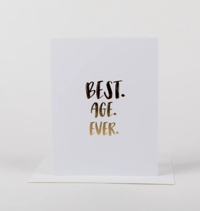 W&C Cards - Best Age Ever