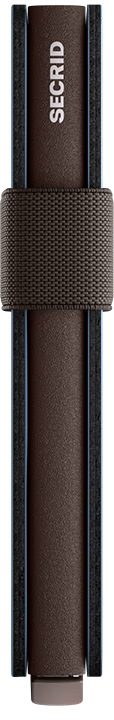 Load image into Gallery viewer, Bandwallet - Matte Leather Steel Blue-Brown
