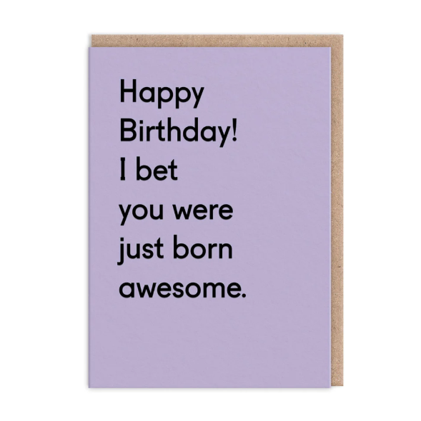 OD Cards - Birthday | HB Born Awesome