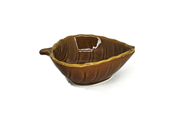 Dip Bowl - Leaf Brown