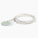 Load image into Gallery viewer, Scout Bracelet - Metal Wrap Teardrop Silver
