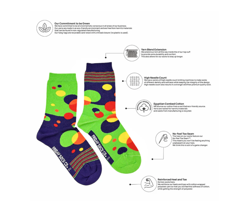 Women's Crew Socks - CDSS 2025