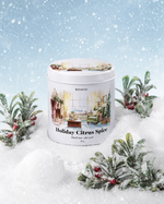 Load image into Gallery viewer, Holiday Tea Tin - Holiday Citrus Spice
