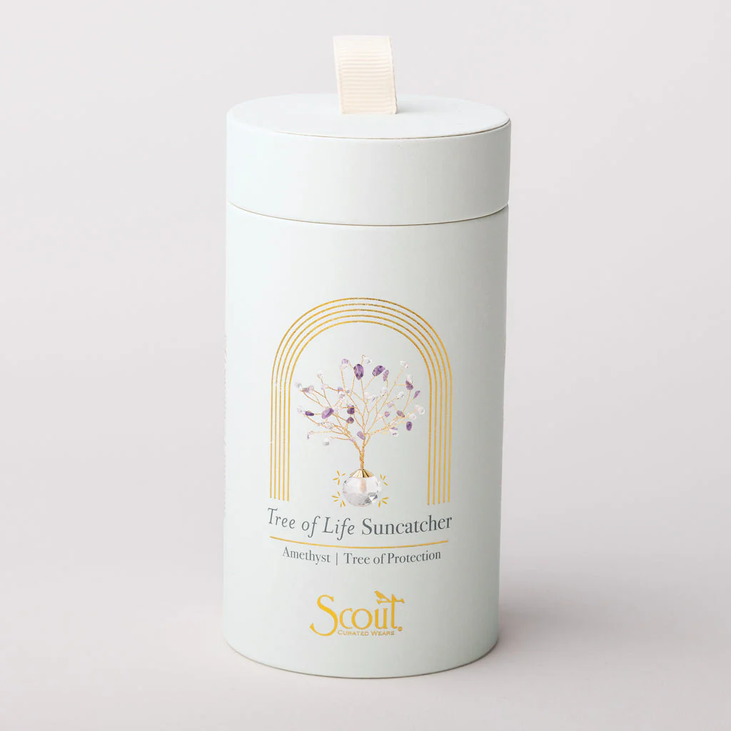 Scout Suncatcher Tree - Amethyst | Protection