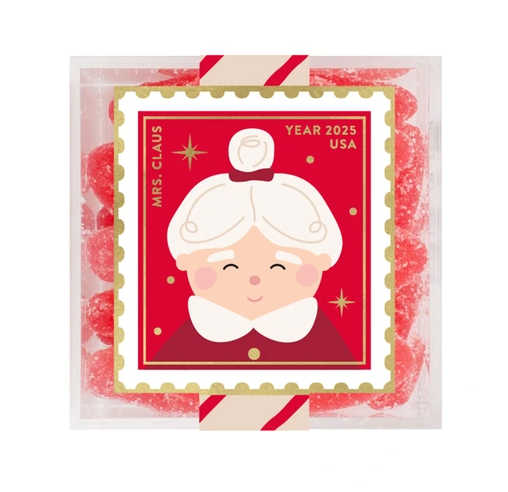 Sugarfina Candy Cube - Christmas Kisses Mrs. Claus H2025