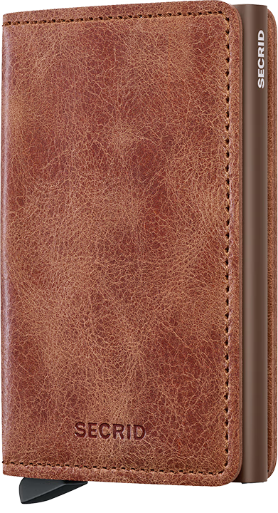 Slimwallet - Vintage Cognac Brown