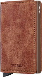 Load image into Gallery viewer, Slimwallet - Vintage Cognac Brown
