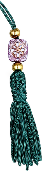 Load image into Gallery viewer, Bookmark - Beaded Highland Cow
