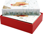Load image into Gallery viewer, Holiday Boxed Card Set - Mini Highland Cow s/20
