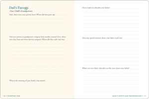 Keepsake Journal - Dad's Story