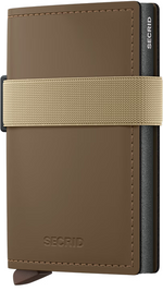 Load image into Gallery viewer, Bandwallet - Matte Leather Earth Beige
