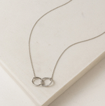 Load image into Gallery viewer, Rhodium-Plated Necklace - Encore 16"+2"
