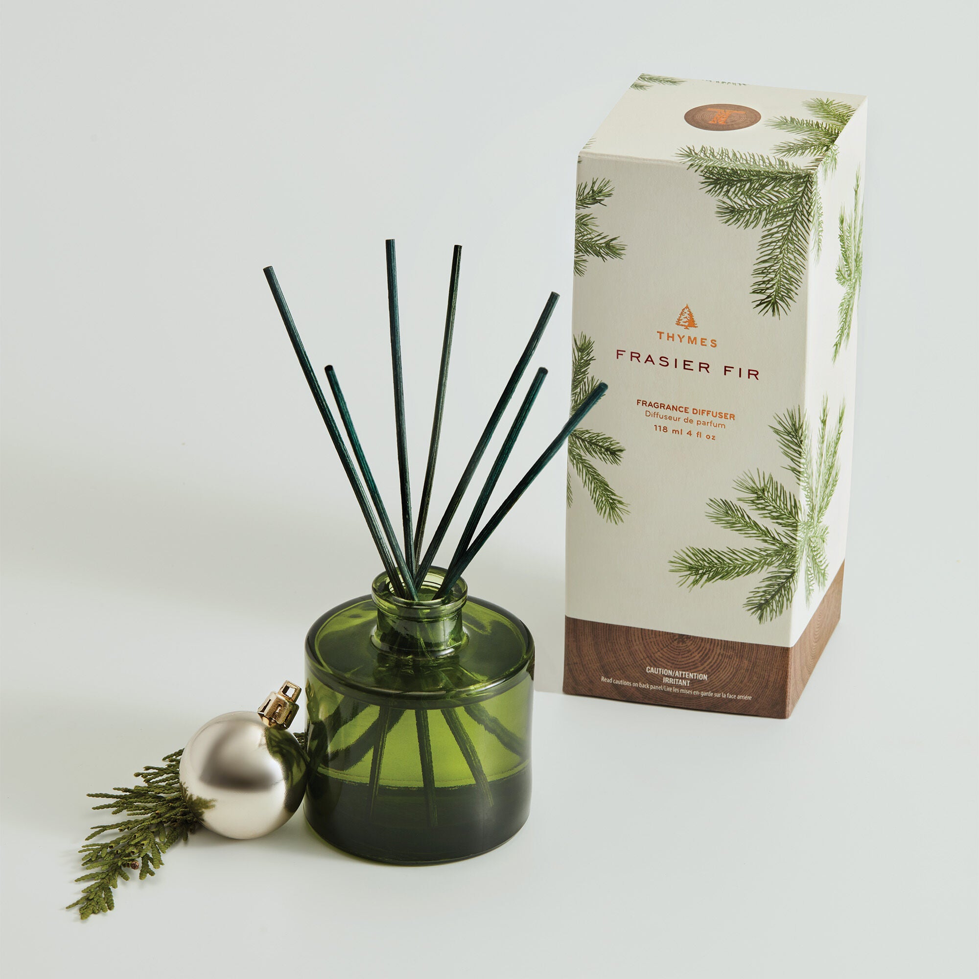 Thymes Frasier Fir - Green Reed Diffuser Petite