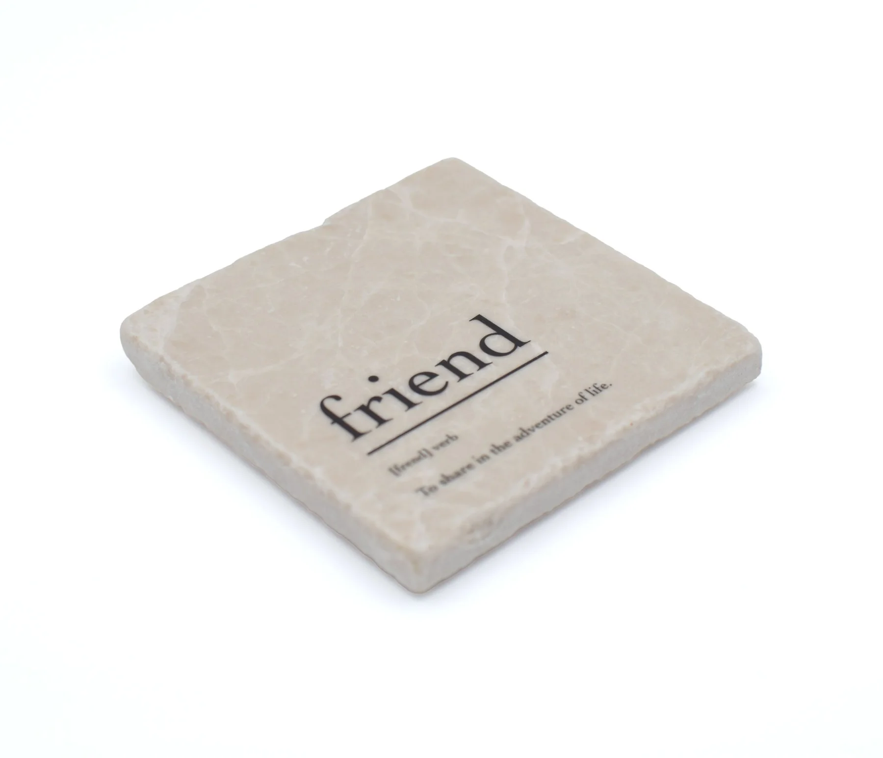 Marble Coaster - Verb | Friend