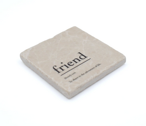 Marble Coaster - Verb | Friend