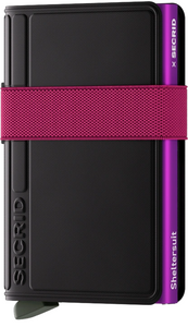 Bandwallet - Sheltersuit Black-Fuchsia (non-leather)