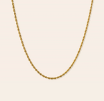 Load image into Gallery viewer, Waterproof Necklace - Gigi Gold 18"+2"
