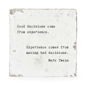 Wall Tile Mini - Good Decisions