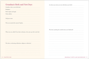 Keepsake Journal - Grandma's Story