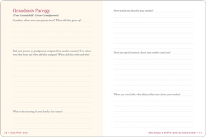 Keepsake Journal - Grandma's Story
