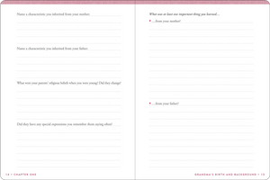 Keepsake Journal - Grandma's Story