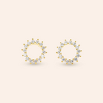 Load image into Gallery viewer, Gold-Plated Studs - Halo Gold
