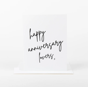 W&C Cards - Happy Anniversary Lovers