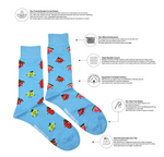 Load image into Gallery viewer, Men's Midcalf Socks - Did Good | Happy Food
