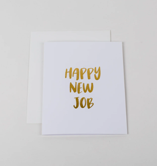 W&C Cards - Happy New Job