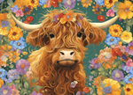 Load image into Gallery viewer, Puzzle - Highland Cow 500pc
