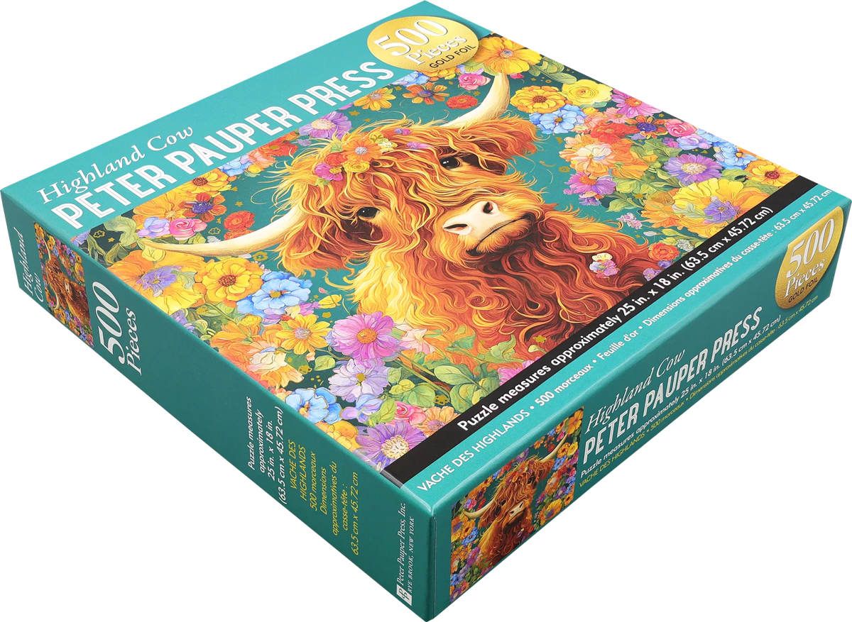 Puzzle - Highland Cow 500pc