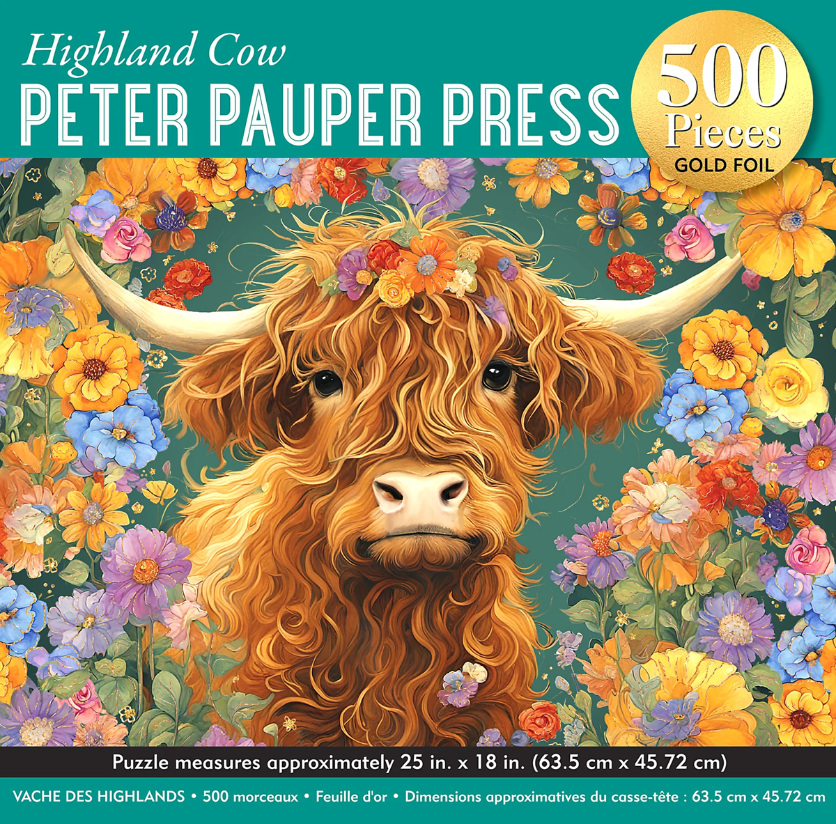 Puzzle - Highland Cow 500pc