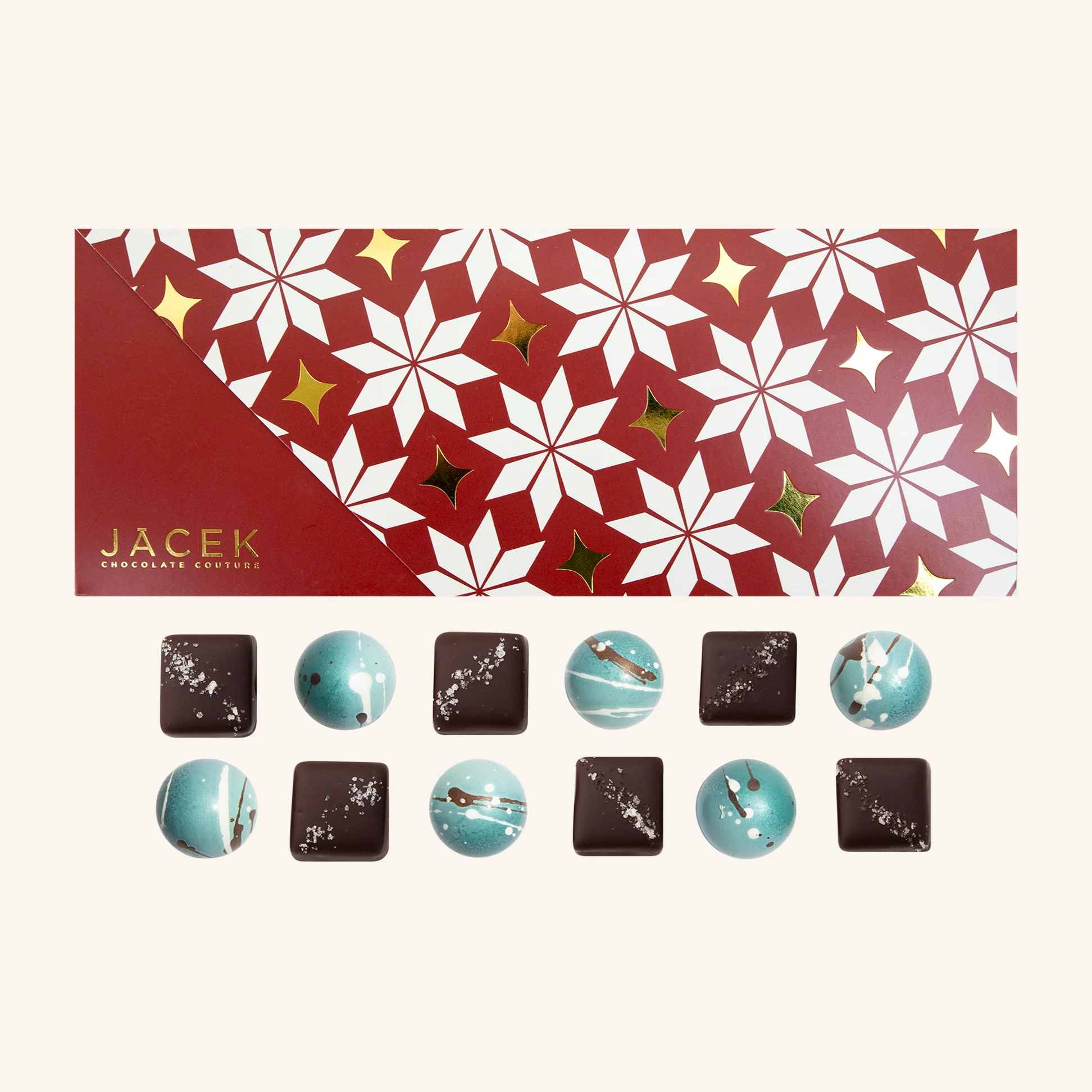 Jacek Chocolate - 12pc Holiday Caramel Set