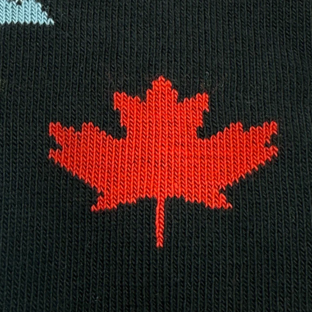 Kids Socks - Canada Icons