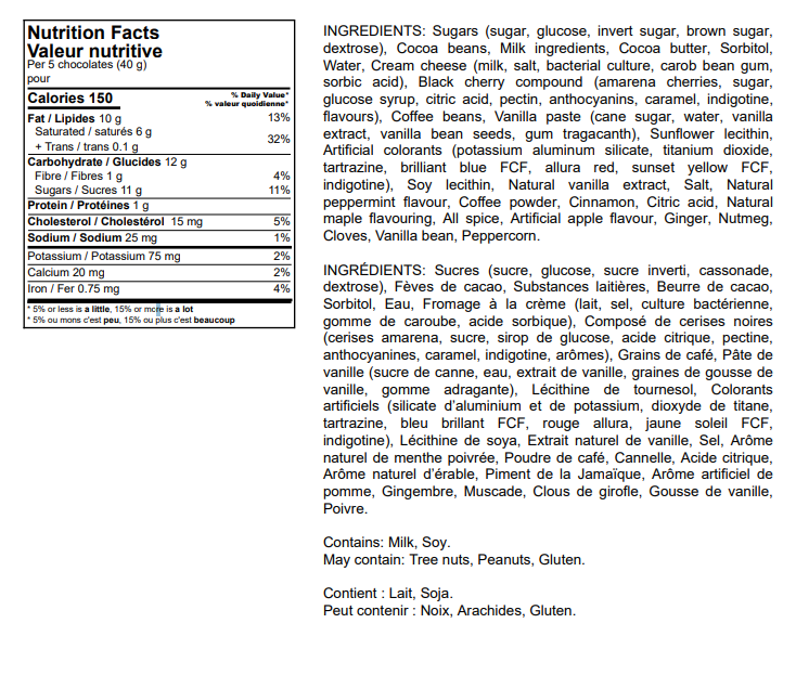 Jacek Chocolate - 12pc Holiday Collection