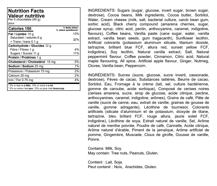 Jacek Chocolate - 6pc Holiday Collection