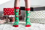 Load image into Gallery viewer, Kids Socks - Santa
