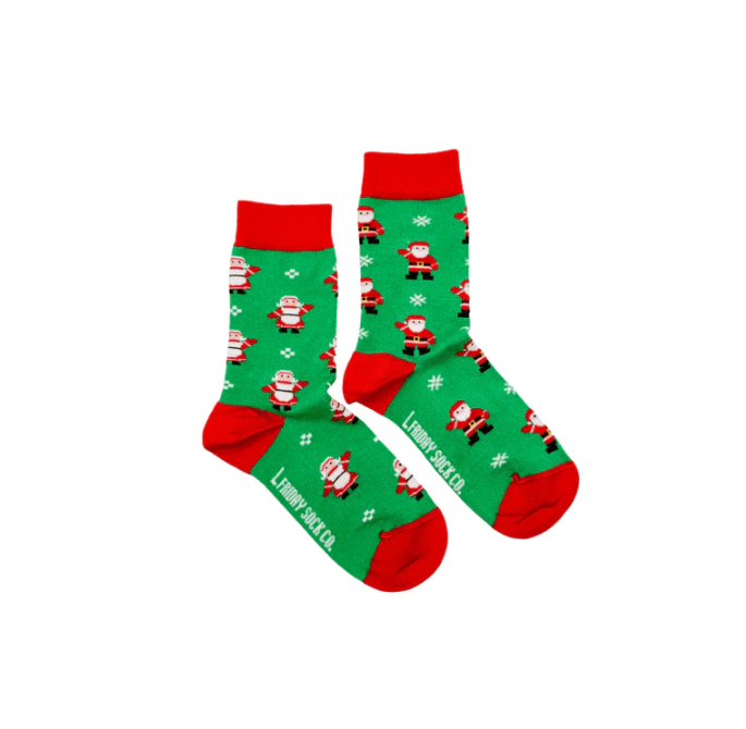 Kids Socks - Santa