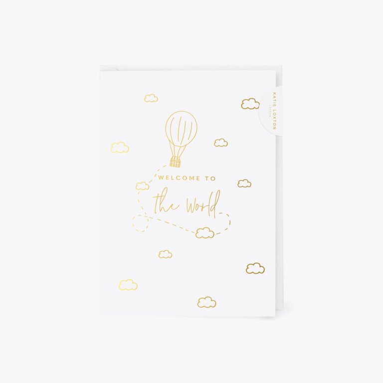 Katie Loxton Cards - Baby Welcome to the World