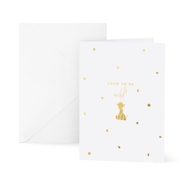 Katie Loxton Cards - Baby Born to Be Wild