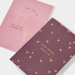 Load image into Gallery viewer, Katie Loxton Notebook Duo - Take Time | Plum
