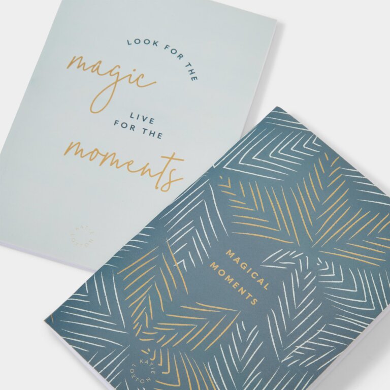 Katie Loxton Notebook Duo - Look For Magic | Teal
