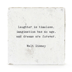 Wall Tile Mini - Laughter is Timeless