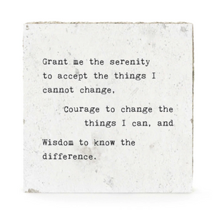 Wall Tile Mini - Grant Me the Serenity