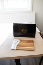 Load image into Gallery viewer, Slim Acacia Bread Board - Marble
