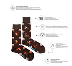 Load image into Gallery viewer, Men's Midcalf Socks - Retro Rodeo
