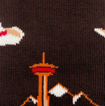 Load image into Gallery viewer, Men's Midcalf Socks - Retro Rodeo

