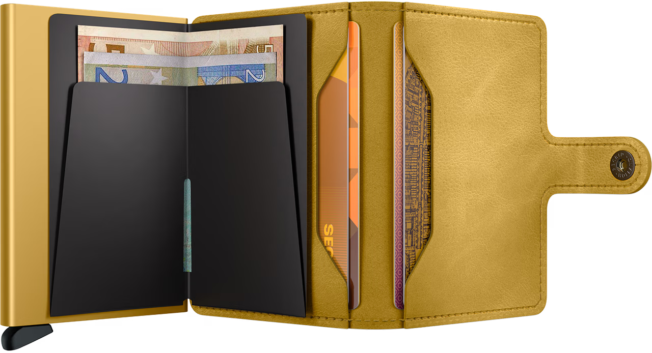 Miniwallet - Vintage Yellow