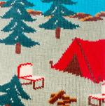 Load image into Gallery viewer, Men&#39;s Midcalf Socks - Canada Mountain Scene

